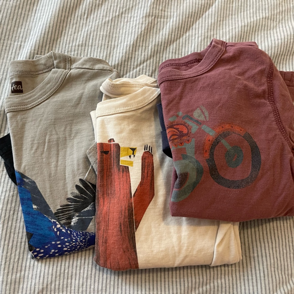 BUNDLE: 3 Tea Collection long sleeve shirts